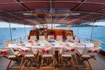 CROATIA Dining area on Aft deck