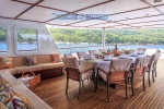 Motor Yacht Donna Del Mare lower aft deck