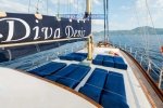 Gulet Diva Deniz sun deck
